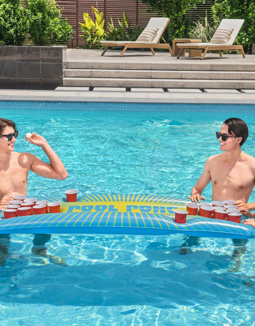 Load image into Gallery viewer, 71" X 30" Adult Pong Inflatable Pool Game Multicolor
