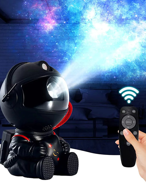 Load image into Gallery viewer, Astronaut Galaxy Projector, Starry Sky Nebula Projection Night Light with Remote Control and Timer, Suitable for Bedroom and Party Decoration
