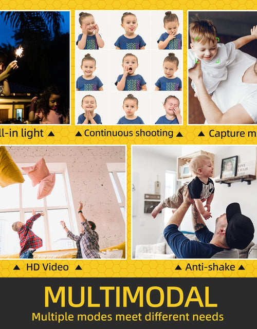 Load image into Gallery viewer, Kids Digital Camera 48MP 8X Digital Zoom Mini Compact Cameras, 2.7 Inch FHD Pocket Cameras
