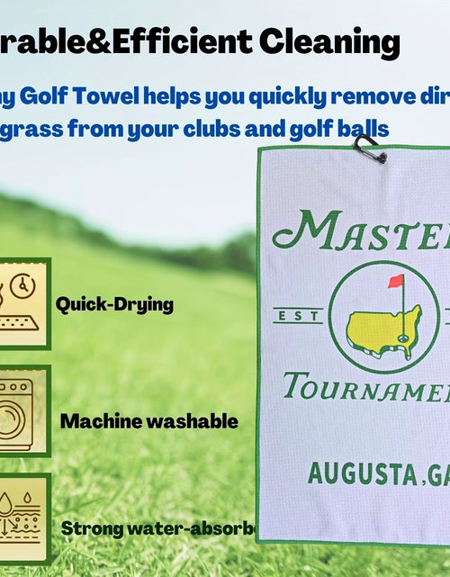 Load image into Gallery viewer, Funny Microfiber Premium Golf Towel,Printed Golf Towels for Golf Bags for Men&amp;Women, Great Golf Accessories for Men Golfers
