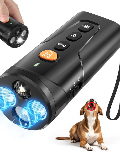 Load image into Gallery viewer, Ultrasonic anti Barking Device, Handheld Dog Bark Deterrent Device Stops Bad Behavior, Alternative to Painful Dog Shock Collar
