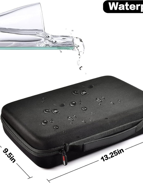 Load image into Gallery viewer, Hard Battery Organizer Storage Box, Carrying Case Bag Holder - Holds 148 Batteries AA AAA C D 9V - with Battery Tester BT-168 (Batteries Are Not Included)
