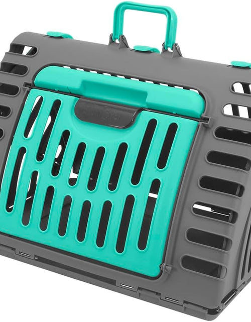 Load image into Gallery viewer, Foldable Travel Cat Carrier - Front Door Plastic Collapsible Carrier Collection, Waterproof Bed

