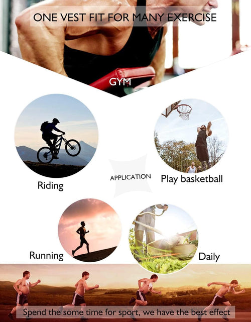 Load image into Gallery viewer, Men Sauna Vest Hot Sweat Waist Trainer Corset Neoprene Tank Top Shapewear Slimming Shirt Workout Suit
