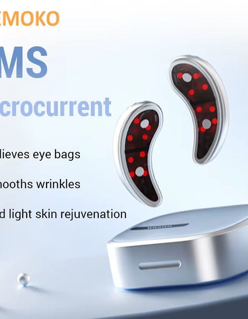 Load image into Gallery viewer, GlowEyes™ Led Red Light Eye Care Therapy EMS Pulse Micro-Current Device Eye Massager to Relieve Fatigue for Treatment under Eye Wrinkle
