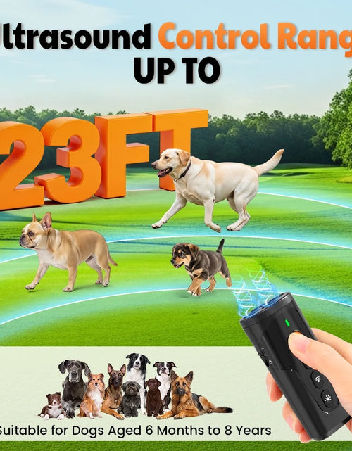 Load image into Gallery viewer, Ultrasonic anti Barking Device, Handheld Dog Bark Deterrent Device Stops Bad Behavior, Alternative to Painful Dog Shock Collar
