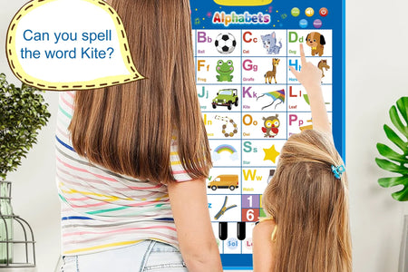 Dinosaur Electronic Learning Chart, Interactive Preschool Toy