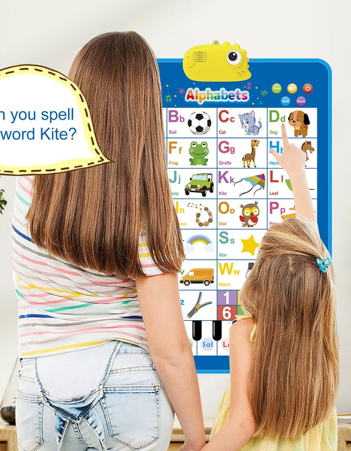 Load image into Gallery viewer, Dinosaur Electronic Learning Chart, Interactive Preschool Toy
