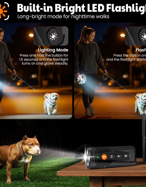Load image into Gallery viewer, Ultrasonic anti Barking Device, Handheld Dog Bark Deterrent Device Stops Bad Behavior, Alternative to Painful Dog Shock Collar
