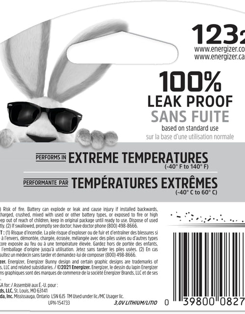 Load image into Gallery viewer, El123Apb-2 3 Volt Lithium Photo Battery, 0.32 Ounce, 123A 2 Count (EL123APB2)
