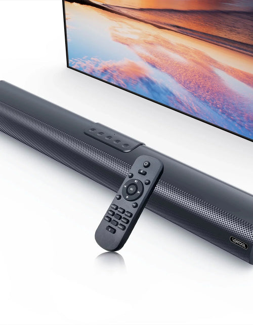 Load image into Gallery viewer, S20L Sound Bars for TV, 3D Surround Sound System TV Sound Bar, 2.1 Ch Home Theater Audio with Built-In Subwoofer,50W TV Speakers | HDMI ARC, Bluetooth, Optical, RCA, USB &amp; AUX Wall Mountable
