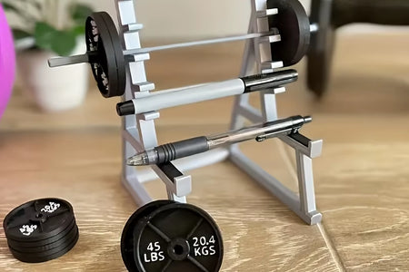 PowerPen Barbell Pen Holder – Lift Your Desk Game with Strength and Style