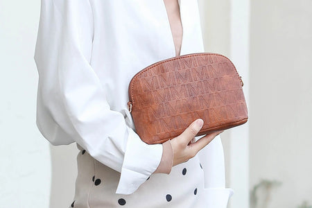 by Mia K. Marimar Women'S Tote Bag with Pouch and Wristlet, Signature 4 Piece Set - Grey