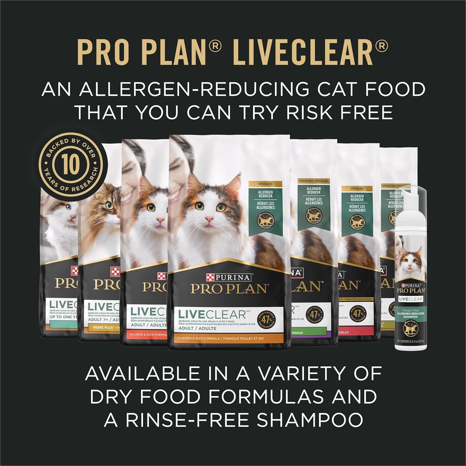 Liveclear with Probiotics Allergen Reducing Weight Management Adult Dry Cat Food