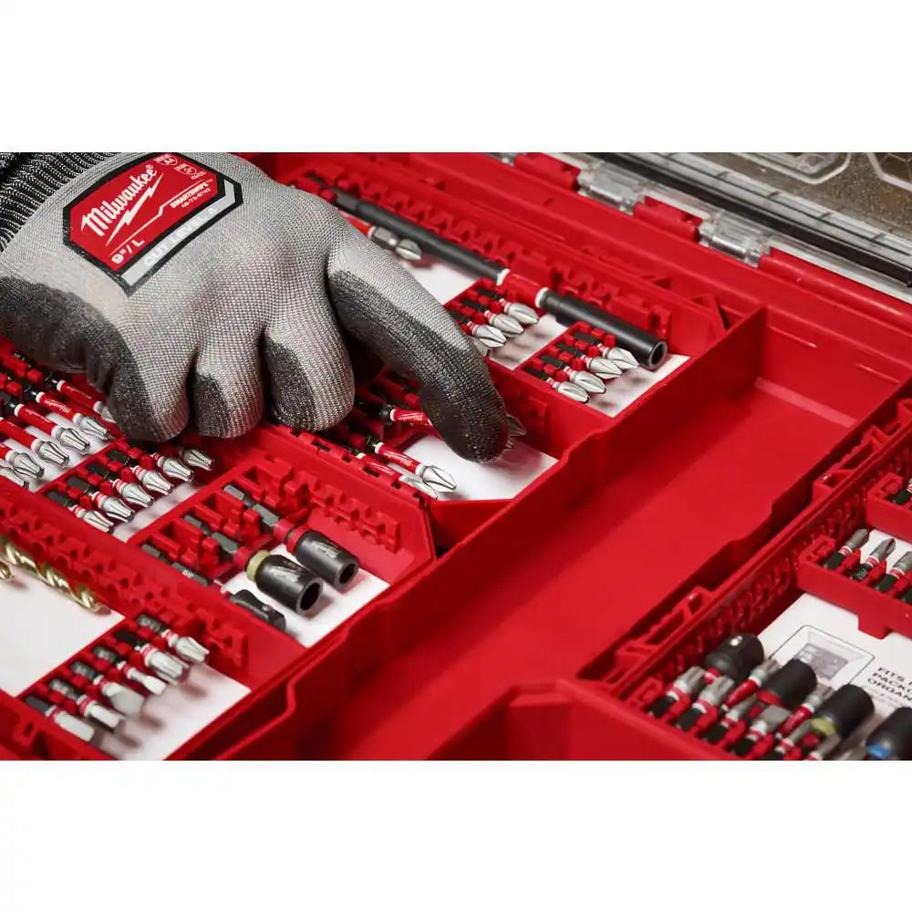SHOCKWAVE Impact Duty Alloy Steel Screw Driver Bit Set (45-Piece)