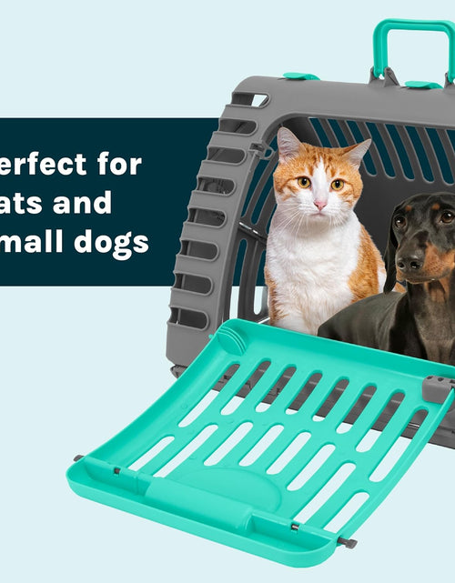 Load image into Gallery viewer, Foldable Travel Cat Carrier - Front Door Plastic Collapsible Carrier Collection, Waterproof Bed
