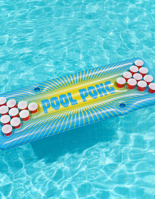 Load image into Gallery viewer, 71" X 30" Adult Pong Inflatable Pool Game Multicolor

