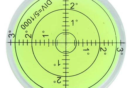 PrecisionPro 60MM PMMA Bubble Level – Accurate Surface Measurement Tool for Perfect Alignment