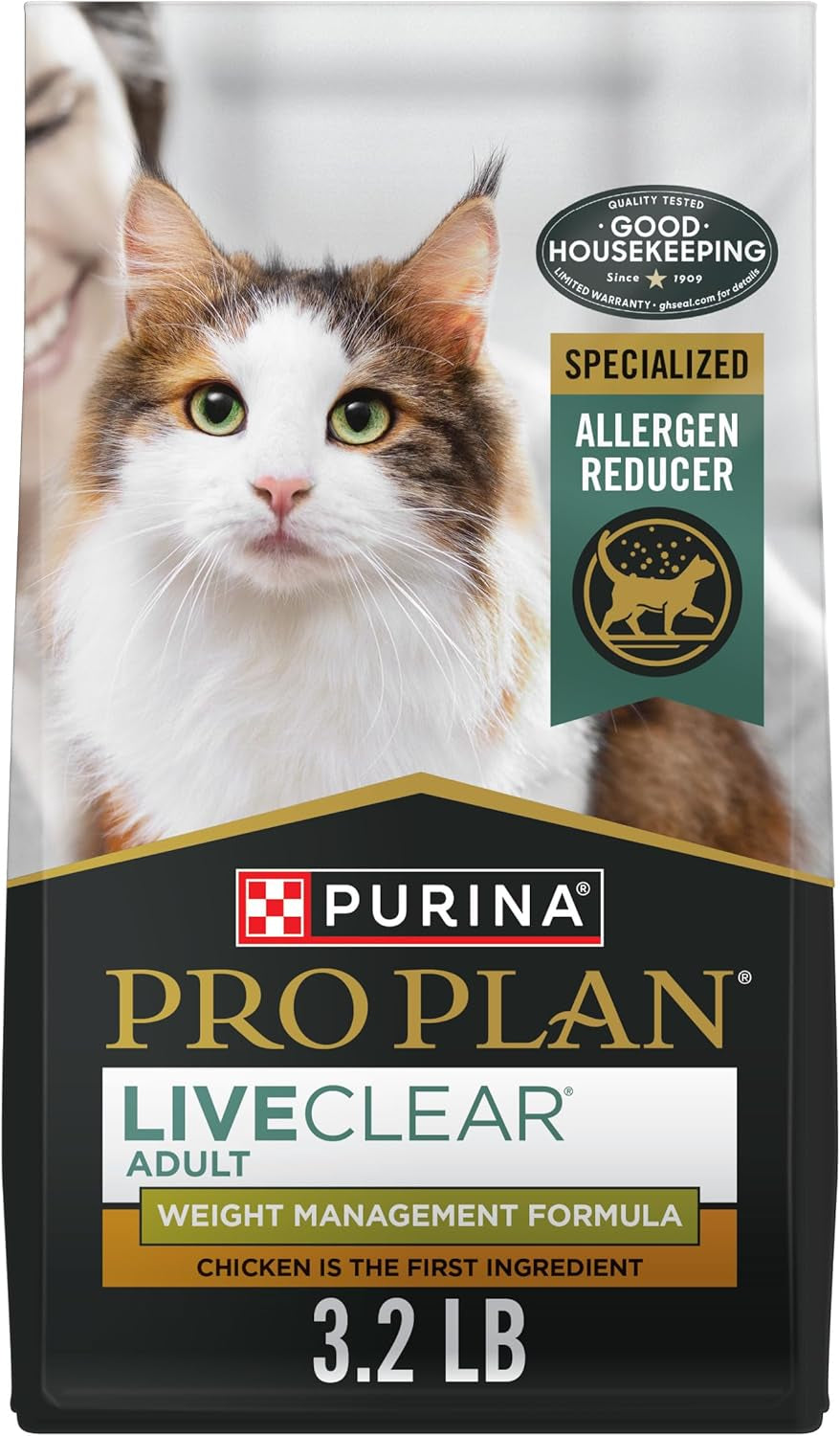 Liveclear with Probiotics Allergen Reducing Weight Management Adult Dry Cat Food
