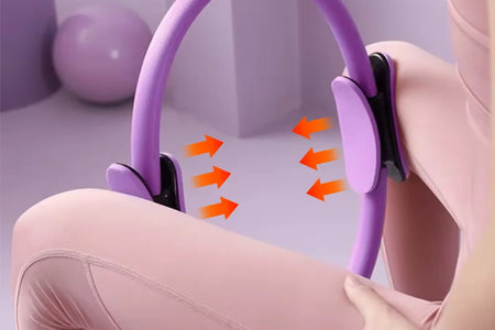 Yoga Fitness Pilates Ring Yoga Ring Open Back Ring Magic Ring Pelvic Floor Muscle Training Yoga Supplies Pilates Ring