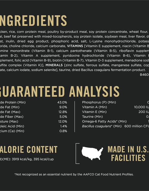 Load image into Gallery viewer, Liveclear with Probiotics Allergen Reducing Weight Management Adult Dry Cat Food
