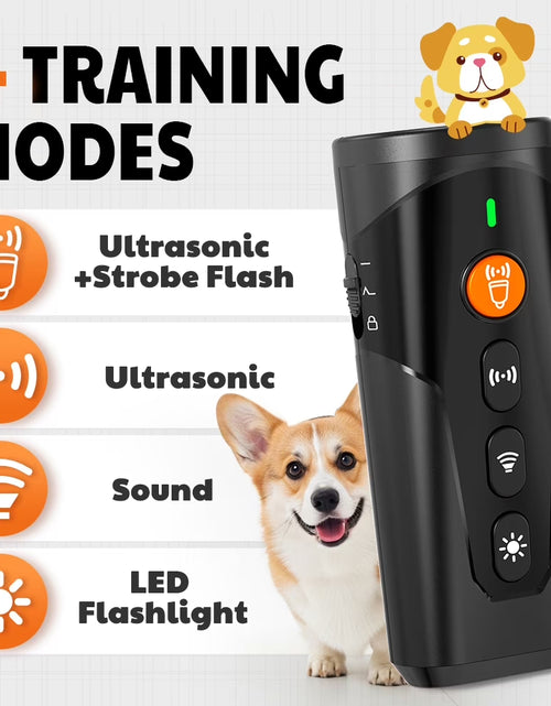 Load image into Gallery viewer, Ultrasonic anti Barking Device, Handheld Dog Bark Deterrent Device Stops Bad Behavior, Alternative to Painful Dog Shock Collar
